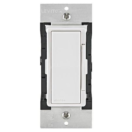 Leviton Leviton Decora Rocker Smart-Enabled Fan Control Switch White 1 pk D24SF-1RW
